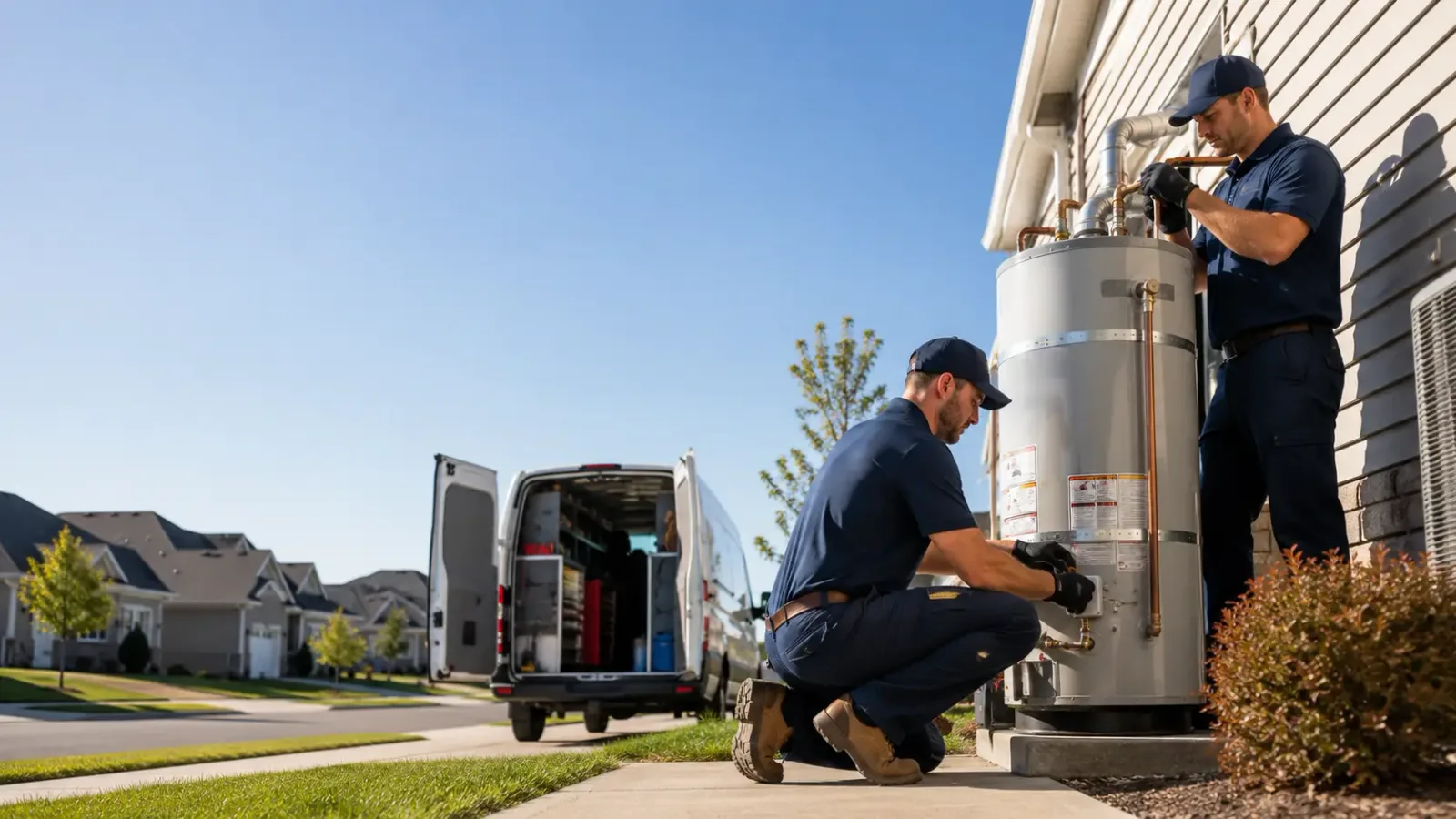 Water Heater Installation in Pentress, WV